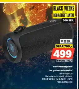 Power FEEL Bluetooth-højttaler Gør gode stunder bedre! tilbud