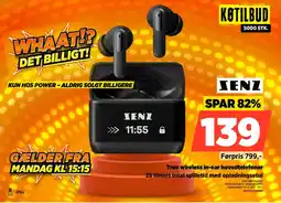 Power True wireless in-ear hovedtelefoner 25 timers total spilletid med opladningsetui tilbud