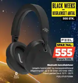 Power Bluetooth-hovedtelefoner tilbud