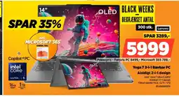 Power Lenovo yoga 7 2-i-1 bærbar pc alsidigt 2-i-1 design tilbud
