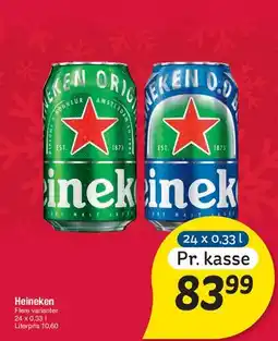 Fakta Tyskland Heineken Flere varianter tilbud