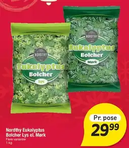 Fakta Tyskland Nordthy Eukalyptus Bolcher tilbud