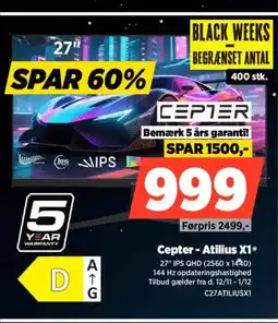 Power Cepter cepter - atilius x1 tilbud