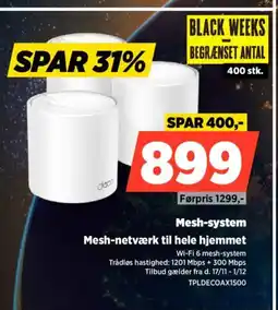 Power Mesh-system Mesh-netværk til hele hjemmet tilbud