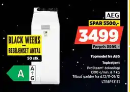 Power AEG Topmodel fra AEG Topbetjent tilbud
