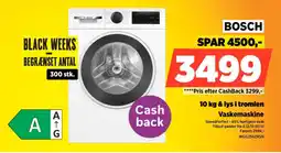 Power Bosch & lys i tromlen vaskemaskine tilbud
