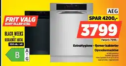 Power AEG ExtraHygiene - fjerner bakterier Opvaskemaskine tilbud