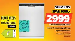 Power Siemens home connect app-styring opvaskemaskine tilbud