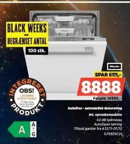 Power Miele AutoDos-automatisk dosereringInt. opvaskemaskine tilbud