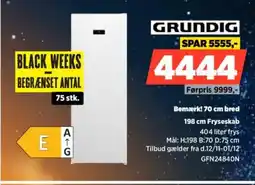 Power GRUNDIG Bemærk! bred Fryseskab tilbud