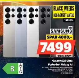 Power Galaxy S25 Ultra Forbedret Galaxy Al tilbud