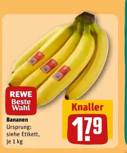 REWE DE Bananen tilbud