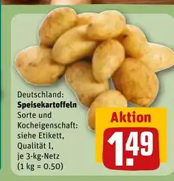 REWE DE Deutschland: Speisekartoffeln tilbud