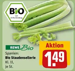 REWE DE REWE Bio Spanien: Bio Staudensellerie tilbud