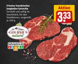 REWE DE Frisches französisches Jungbullen Entrecôte tilbud