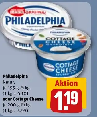 REWE DE Philadelphia Natur, tilbud