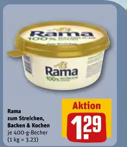 REWE DE Rama zum Streichen, Backen & Kochen tilbud