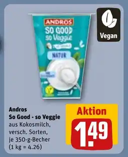 REWE DE Andros So Good - so Veggie tilbud