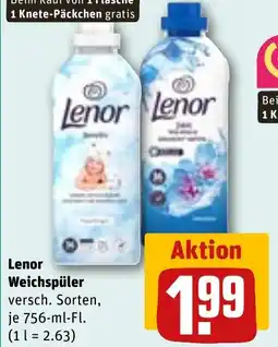 REWE DE Lenor Weichspüler tilbud