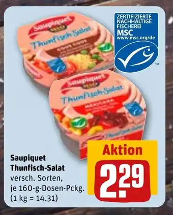 REWE DE Saupiquet Thunfisch-Salat tilbud