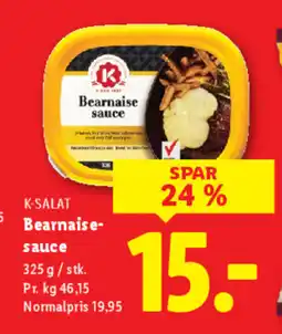 Lidl K-SALAT Bearnaise- sauce tilbud