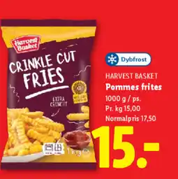 Lidl HARVEST BASKET Pommes frites tilbud