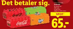 Lidl COCA-COLA/FANTA Sodavand tilbud