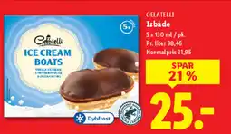 Lidl GELATELLI Isbåde tilbud