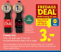 Lidl Freeway Cola tilbud