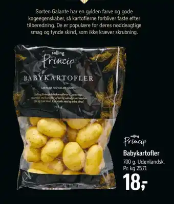 Salling Princip Babykartofler