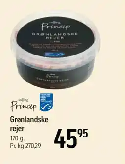 Føtex Salling Princip Grønlandske rejer tilbud
