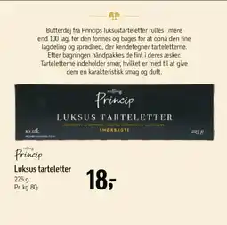 Føtex Salling Princip Luksus tarteletter tilbud
