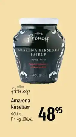Føtex Salling Princip Amarena kirsebær tilbud