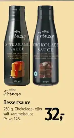 Føtex Salling Princip Dessertsauce tilbud