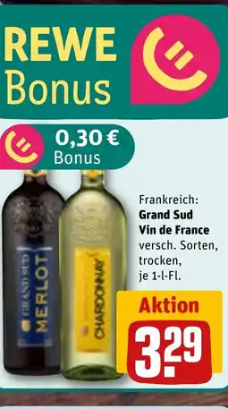 REWE DE Grand Sud Vin de France tilbud