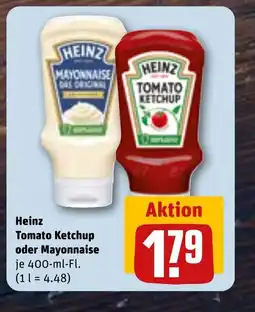 REWE DE Heinz Tomato Ketchup oder Mayonnaise tilbud