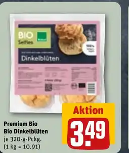 REWE DE Premium Bio Bio Dinkelblüten tilbud