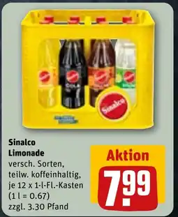 REWE DE Sinalco Limonade tilbud