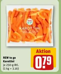 REWE DE REW to go Karottini tilbud