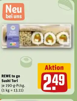 REWE DE REWE to go Sushi Tori tilbud