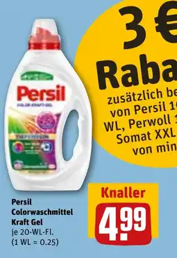 REWE DE Persil Colorwaschmittel Kraft Gel tilbud