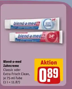 REWE DE Blend-a-med Zahncreme tilbud
