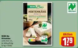 REWE DE REWE Bio Hirtenkäse tilbud