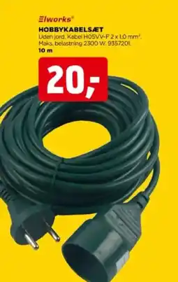 jem & fix Elworks Hobbykabelsæt tilbud