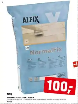 jem & fix ALFIX Normalfix fliseklæber tilbud