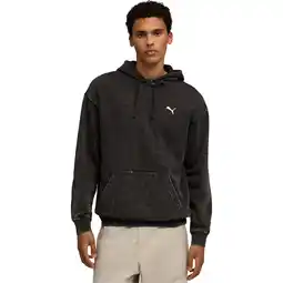 Sport 24 PUMA Essential Elevated Relaxed Wash Hættetrøje Herre tilbud