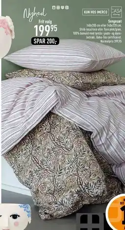 Imerco Sengesæt, DKK 199.95 tilbud