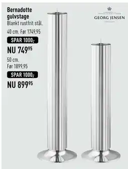 Imerco Bernadotte gulvstage tilbud