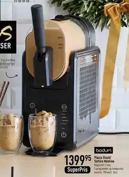 Imerco Piazza Slush/ Softice Maskine, DKK 1399.95 tilbud