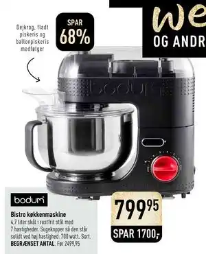 Bistro køkkenmaskine, DKK 799.95